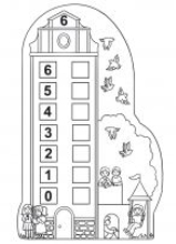 Состав числа 6. Домик в шесть этажей | Школьные идеи, Математика, Уроки  математики